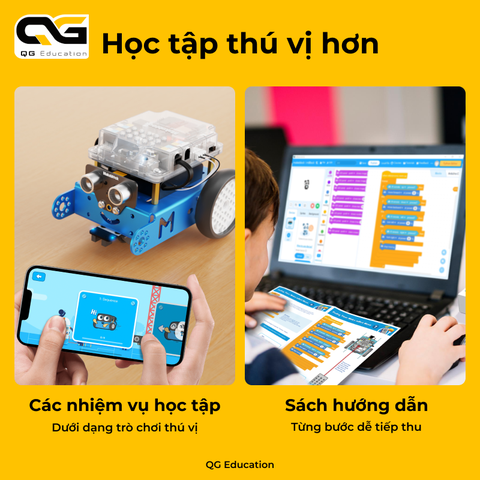 Makeblock mBot - Robot giáo dục lập trình dành cho trẻ 8+ tuổi