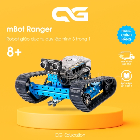 Đồ chơi lập trình Robot Makeblock mBot Ranger - Rèn luyện tư duy logic phù hợp trẻ trên 8 tuổi