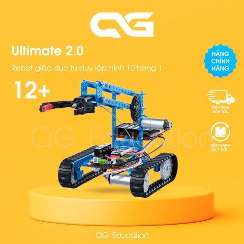 Robot lập trình Ultimate Robot Kit V2.0 - Robot lập trình Ultimate cần thiết cho các bạn nhỏ tuổi