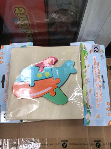 Đồ chơi ghép hình máy bay 1021-TH-XG3D-MB