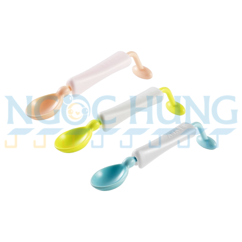 muỗng xoay 360 không đổ béaba