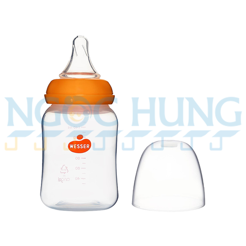Bình sữa wesser cổ nhỏ 140ml
