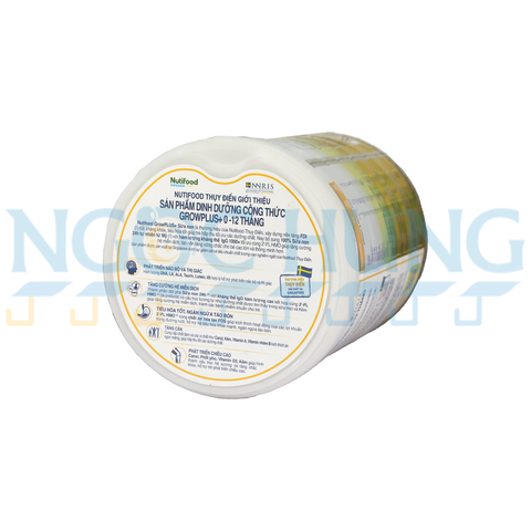 Sữa bột Nutifood GrowPlus+ Vàng 0+ ( sữa non) 800g