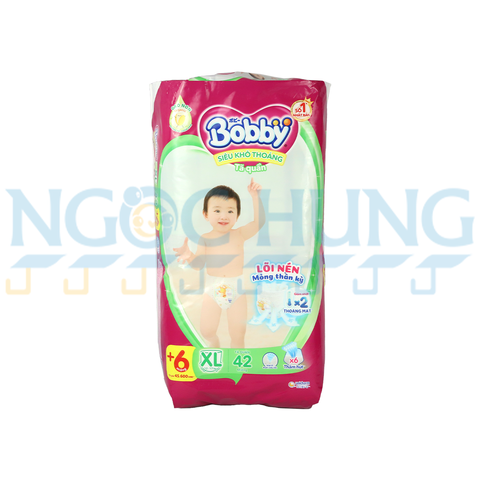 Tã quần Bobby XL 46 miếng ( mới 42 miếng )