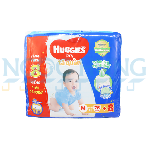 Tã quần Huggies skin care M76