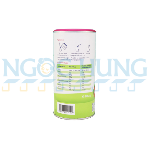 Trà cốm hoa quả Burine Dâu Tây 200g
