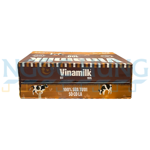 Sữa tươi tiệt trùng Vinamilk 100% sôcôla 180ml
