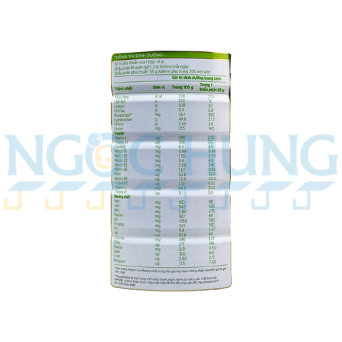 Sữa bột Anlene Total 10 hương Vani 800g