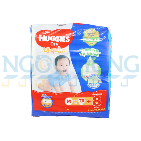 Tã quần Huggies skin care M76