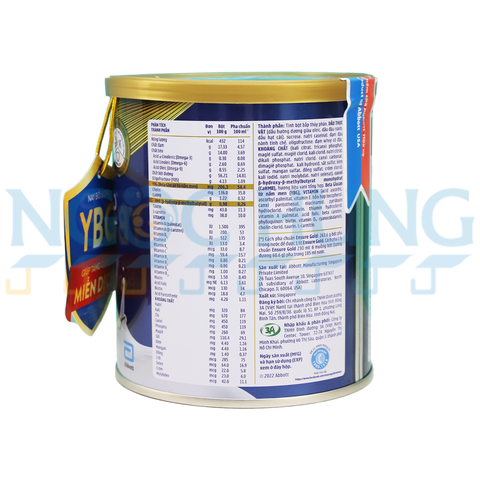 Sữa bột Ensure Gold (Beta Glucan) Vani 380g