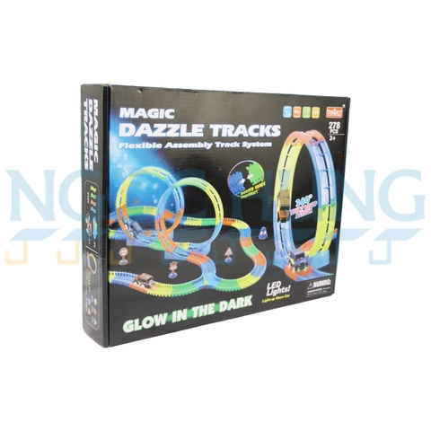 Hộp đường ray ô tô siêu tốc phát sáng 127