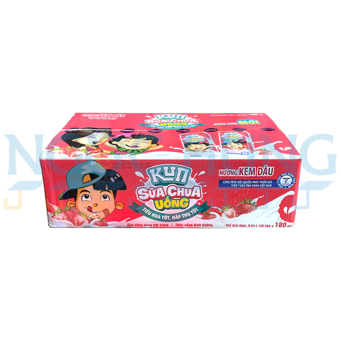 Sữa chua uống Kun dâu 180ml