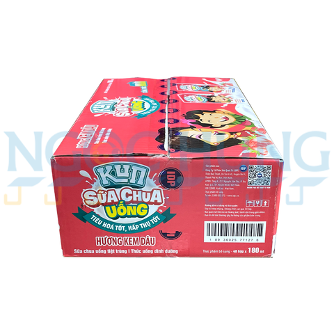 Sữa chua uống Kun dâu 180ml