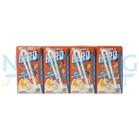 sữa chua uống tiệt trùng Vinamilk Hero hương cam 110ml