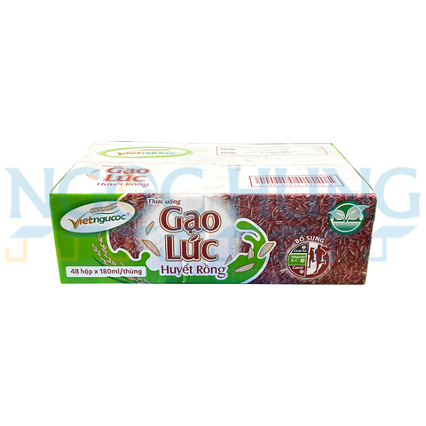Sữa nước Gạo Lức huyết rồng 180ml