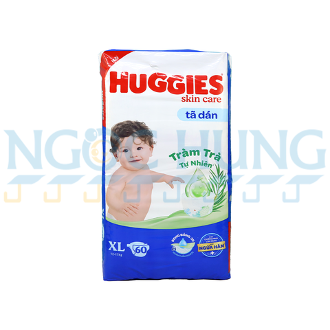 Tã dán Huggies skin care XL 60
