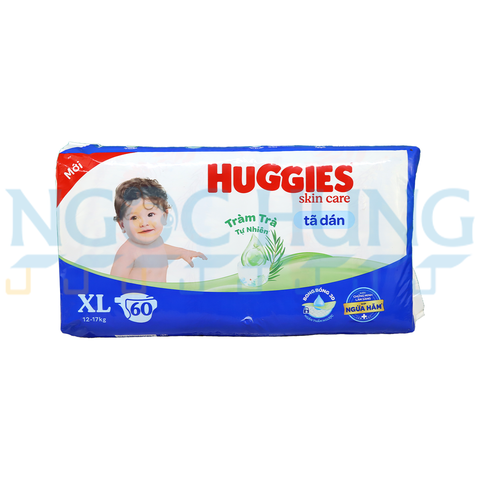 Tã dán Huggies skin care XL 60