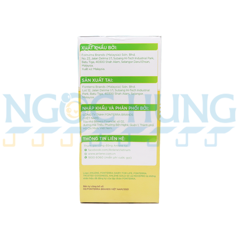 Anlene Gold 5X hộp giấy 1.2kg