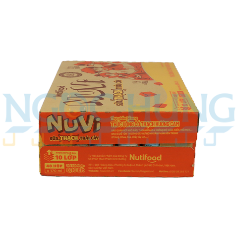 Sữa thạch Nuvi cam 170ml