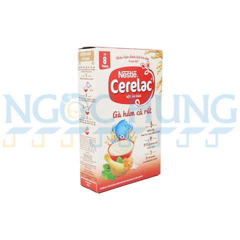 Bột ăn dặm Nestle gà hầm cà rốt 200g (từ 8 tháng)