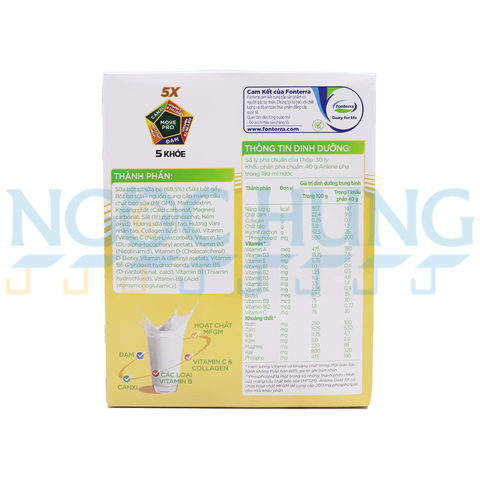 Anlene Gold 5X hộp giấy 1.2kg