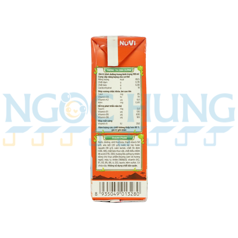 Sữa thạch Nuvi cam 170ml