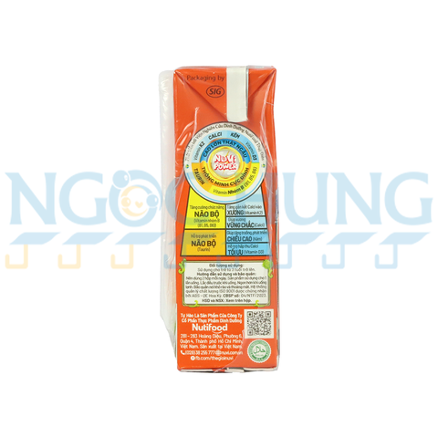 Sữa thạch Nuvi cam 170ml