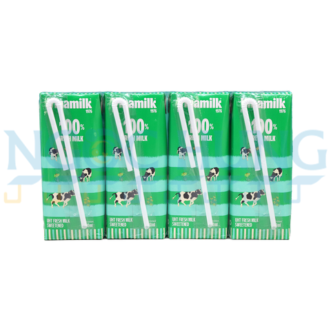 Sữa nước Vinamilk 100% có đường 180ml