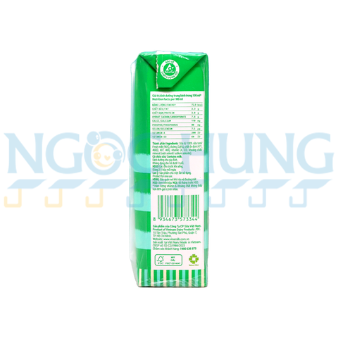 Sữa nước Vinamilk 100% có đường 180ml
