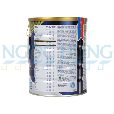 Ensure gold YBG mới 800g