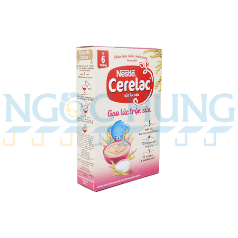 Bột ăn dặm Nestle gạo lức trộn sữa 200g (từ 6 tháng)