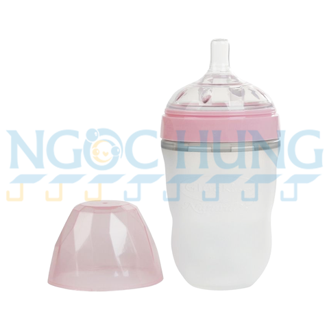 Bình Silicone Gluck kim cương 240ml