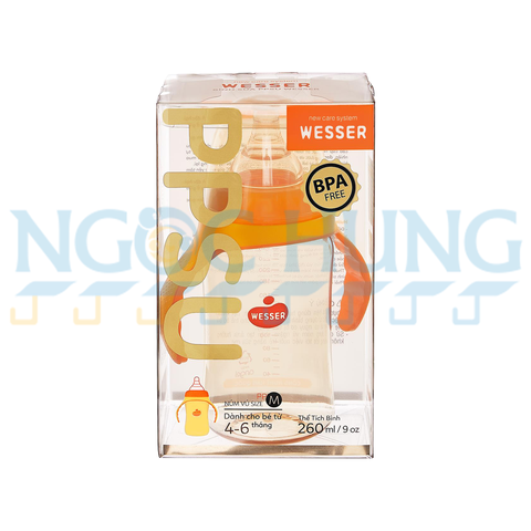 Bình sữa Wesser PPSU 260ml
