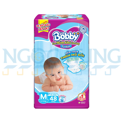 Tã dán Bobby M48 (Mới M46)