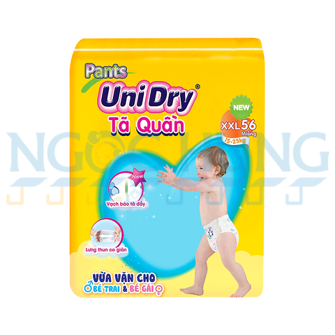 Tã quần UniDry size XXL 56 miếng