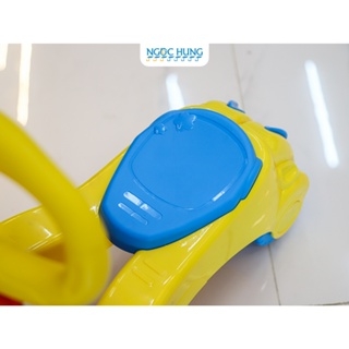 Xe tập đi cho bé kết hợp xe chòi chân thả khối Winfun 0875-01 (có nhạc)