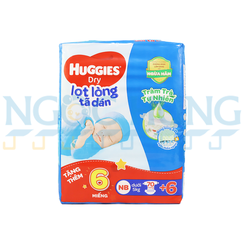 Tã dán Huggies skin perfect NB 70