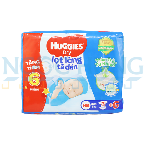 Tã dán Huggies skin perfect NB 70