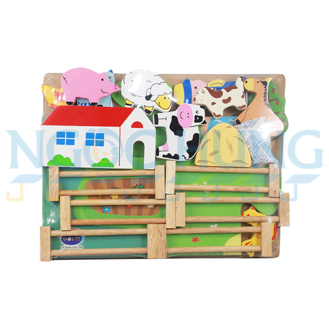 đồ chơi gỗ trang trại của bé 62522