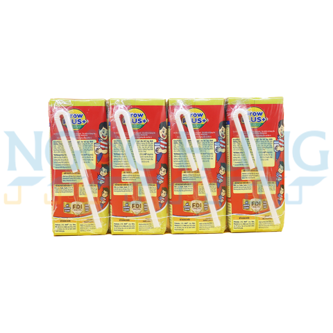 Sữa nước Nutifood Grow Plus+ đỏ 180ml - mới