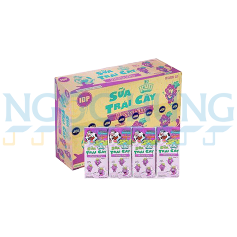 Sữa nước Kun trái cây nho 180ml