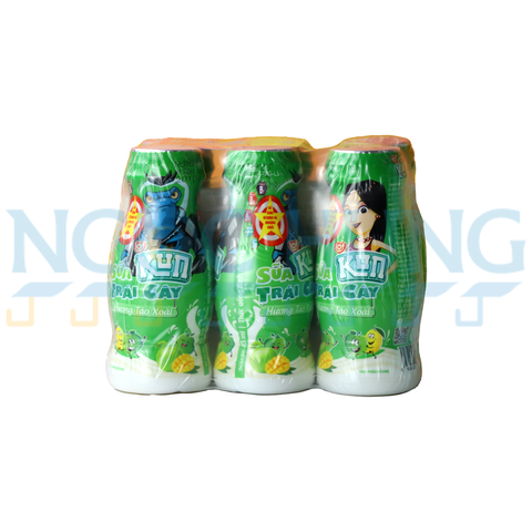 Sữa chua uống kun chai vị Táo 85ml