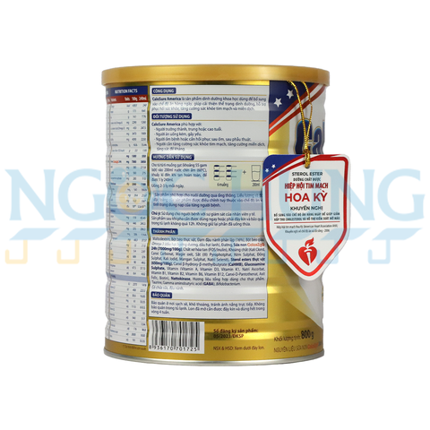Sữa bột VitaDairy CaloSure America (ngủ ngon) 800g