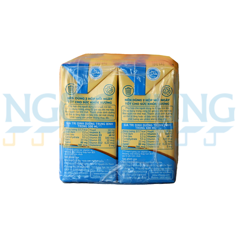 Sữa nước Vinasoy Fami canxi hộp 200ml