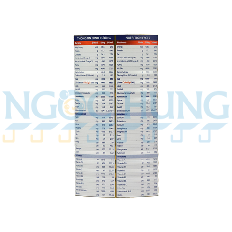 Sữa bột VitaDairy CaloSure America 400g