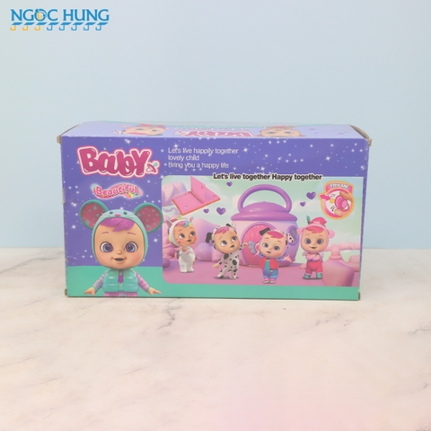 Hộp búp bê ngồi ăn 3671