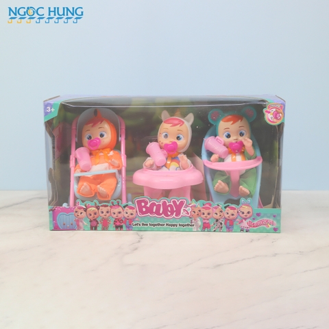 Hộp búp bê ngồi ăn 3671