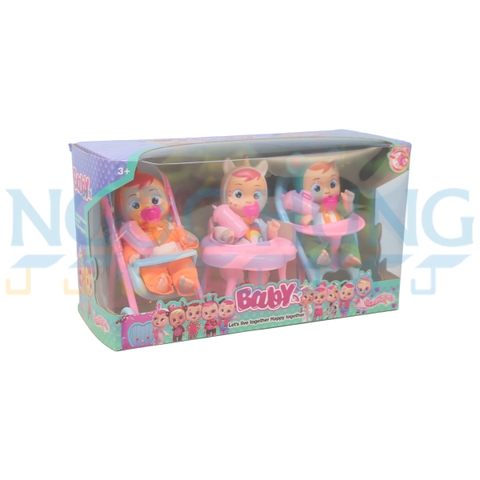 Hộp búp bê ngồi ăn 3671