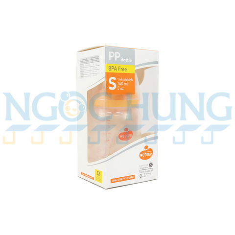 Bình sữa wesser cổ nhỏ 140ml