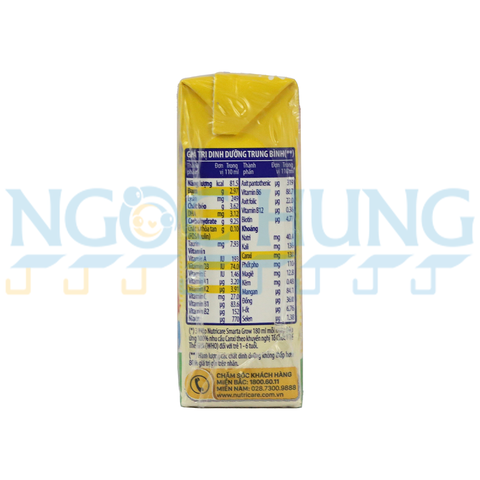 Sữa nước Nutricare Smarta Grow 110ml